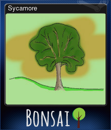Series 1 - Card 5 of 5 - Sycamore