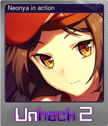 Series 1 - Card 5 of 6 - Neonya in action