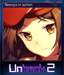 Series 1 - Card 5 of 6 - Neonya in action