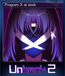 Series 1 - Card 6 of 6 - Program X at work