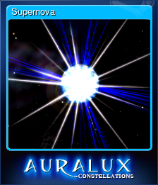Series 1 - Card 1 of 8 - Supernova
