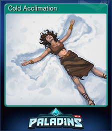 Series 1 - Card 1 of 8 - Cold Acclimation