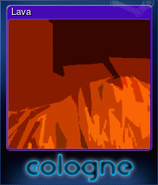 Series 1 - Card 3 of 7 - Lava