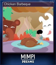 Series 1 - Card 1 of 5 - Chicken Barbeque