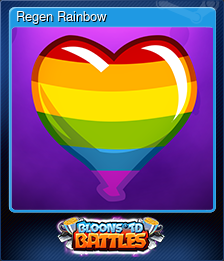 Series 1 - Card 7 of 7 - Regen Rainbow