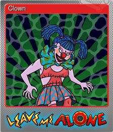 Series 1 - Card 4 of 8 - Clown