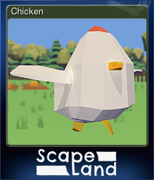 Series 1 - Card 3 of 5 - Chicken