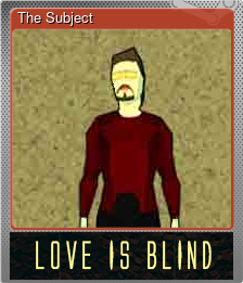 Series 1 - Card 5 of 5 - The Subject