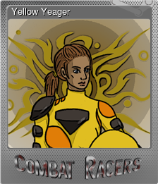 Series 1 - Card 8 of 8 - Yellow Yeager