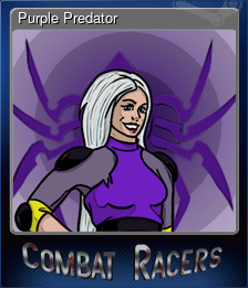 Series 1 - Card 4 of 8 - Purple Predator