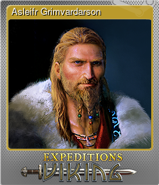 Series 1 - Card 1 of 8 - Asleifr Grimvardarson