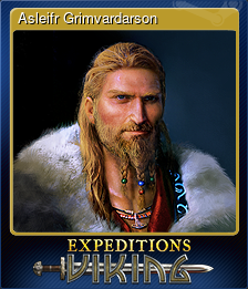 Series 1 - Card 1 of 8 - Asleifr Grimvardarson