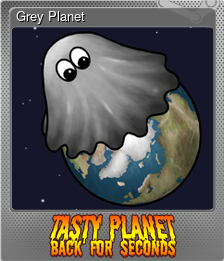 Series 1 - Card 6 of 8 - Grey Planet
