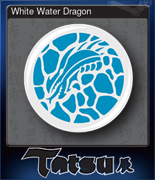 Series 1 - Card 3 of 6 - White Water Dragon
