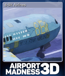 Series 1 - Card 1 of 11 - 8-Bit Airlines