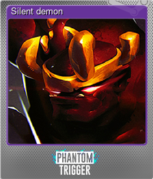 Series 1 - Card 2 of 5 - Silent demon