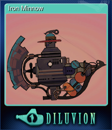 Series 1 - Card 7 of 11 - Iron Minnow