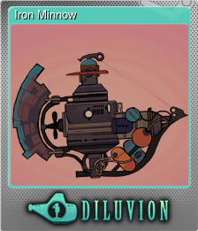 Series 1 - Card 7 of 11 - Iron Minnow