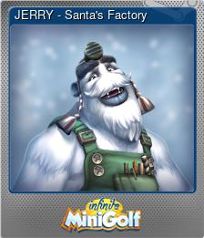 Series 1 - Card 9 of 9 - JERRY - Santa's Factory