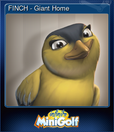 Series 1 - Card 2 of 9 - FINCH - Giant Home
