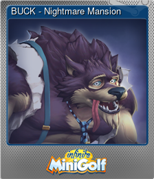 Series 1 - Card 5 of 9 - BUCK - Nightmare Mansion