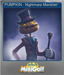 Series 1 - Card 4 of 9 - PUMPKIN - Nightmare Mansion