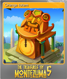 Series 1 - Card 1 of 6 - Orange totem