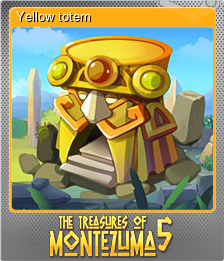 Series 1 - Card 5 of 6 - Yellow totem