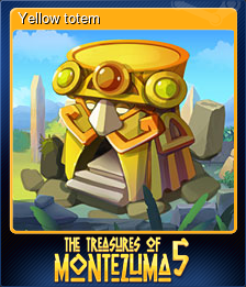 Series 1 - Card 5 of 6 - Yellow totem