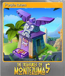 Series 1 - Card 2 of 6 - Purple totem