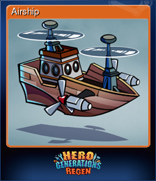 Series 1 - Card 5 of 6 - Airship