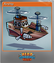 Series 1 - Card 5 of 6 - Airship