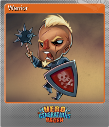 Series 1 - Card 2 of 6 - Warrior