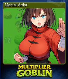 Series 1 - Card 1 of 5 - Martial Artist