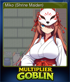 Series 1 - Card 3 of 5 - Miko (Shrine Maiden)