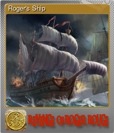 Series 1 - Card 3 of 6 - Roger's Ship