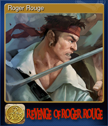 Series 1 - Card 1 of 6 - Roger Rouge