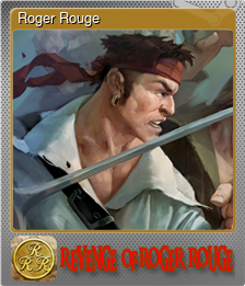 Series 1 - Card 1 of 6 - Roger Rouge