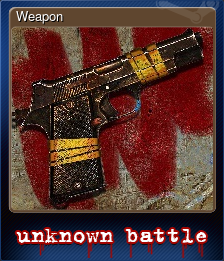 Series 1 - Card 8 of 13 - Weapon