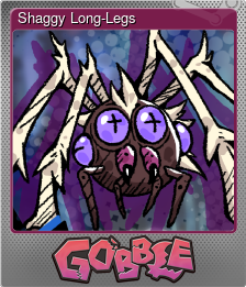 Series 1 - Card 2 of 8 - Shaggy Long-Legs