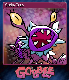 Series 1 - Card 8 of 8 - Suds-Crab