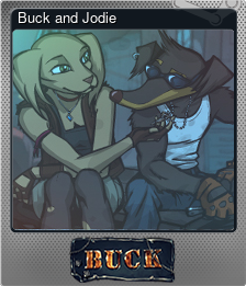 Series 1 - Card 1 of 10 - Buck and Jodie
