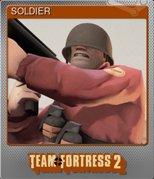 Series 1 - Card 7 of 9 - SOLDIER