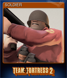Series 1 - Card 7 of 9 - SOLDIER