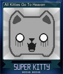 Series 1 - Card 3 of 5 - All Kitties Go To Heaven