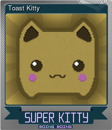 Series 1 - Card 2 of 5 - Toast Kitty
