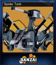Series 1 - Card 3 of 7 - Spider Tank