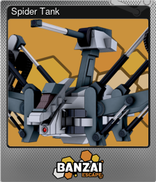 Series 1 - Card 3 of 7 - Spider Tank