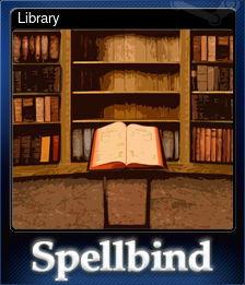 Series 1 - Card 6 of 7 - Library