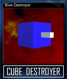 Series 1 - Card 1 of 5 - Blue Destroyer